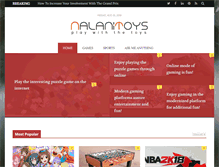 Tablet Screenshot of nalanitoys.com